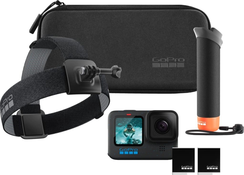 GoPro HERO12 Black Action Camera Bundle For 350 W 50 Best Buy GC