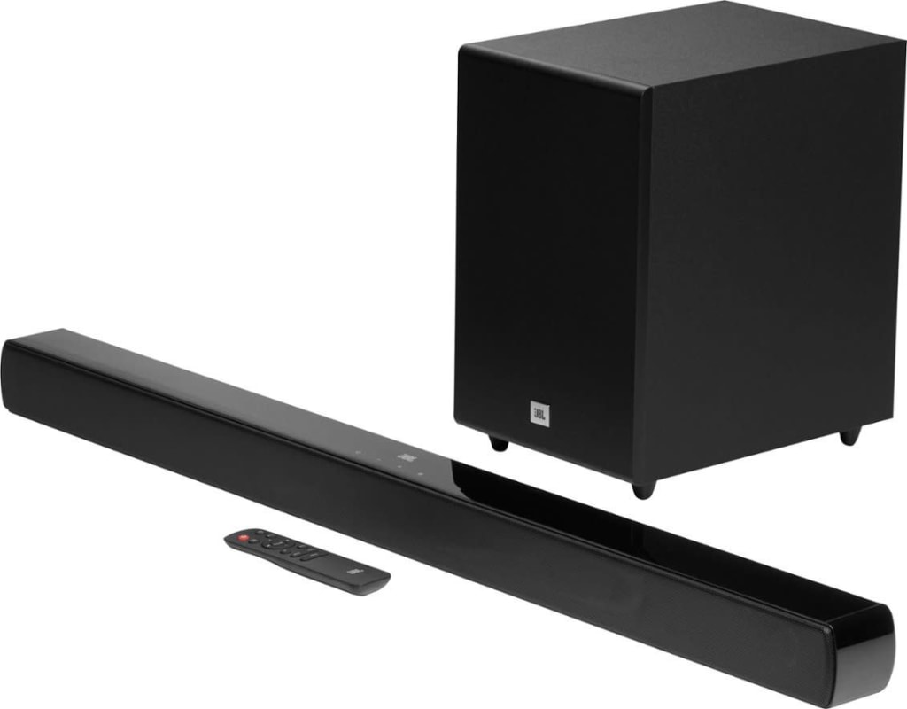 JBL Cinema SB170 2 1 Channel Soundbar W Wireless Subwoofer For 150