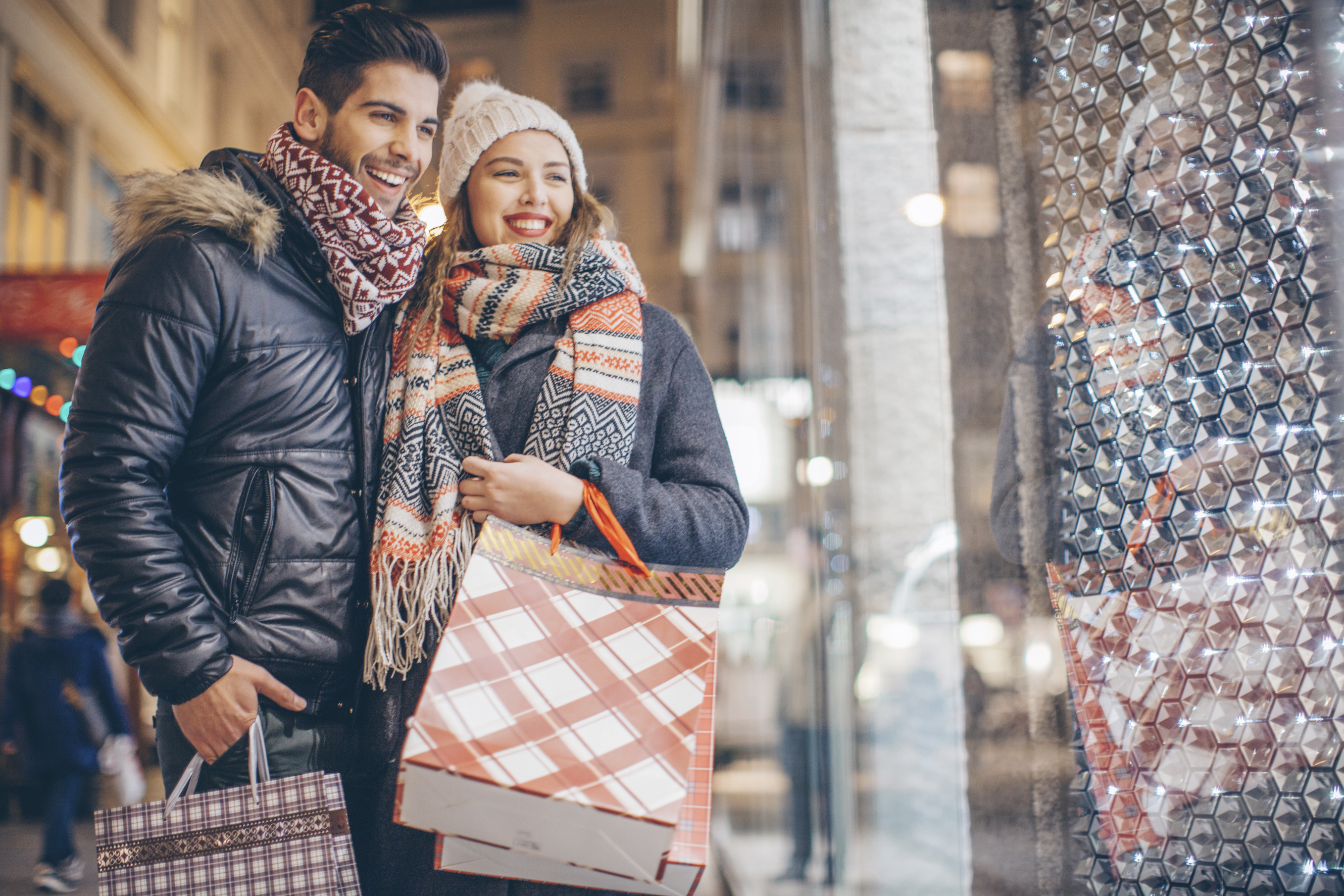 Holiday gift shopping