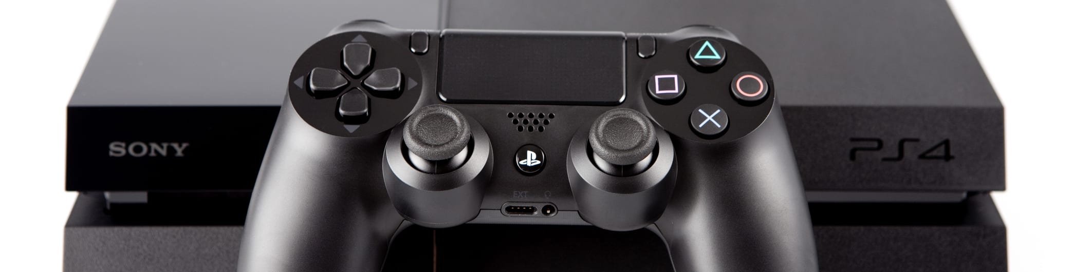 PlayStation controller and console