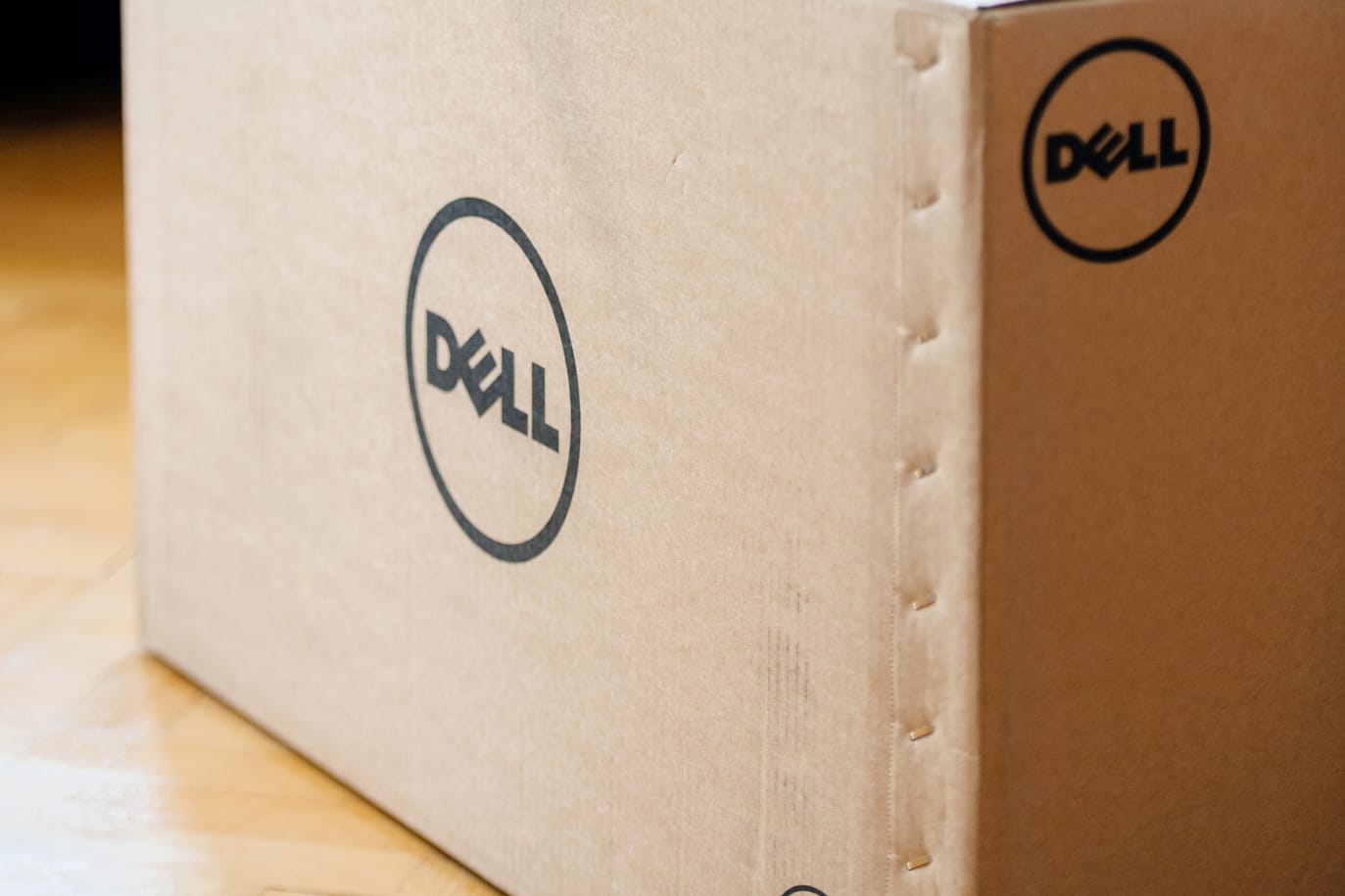 Dell cardboard box