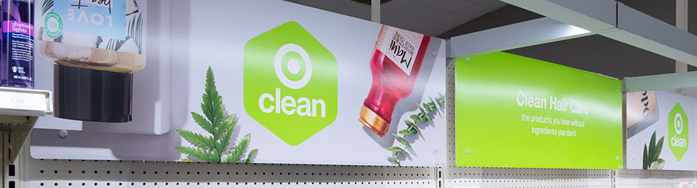 Target Clean display.