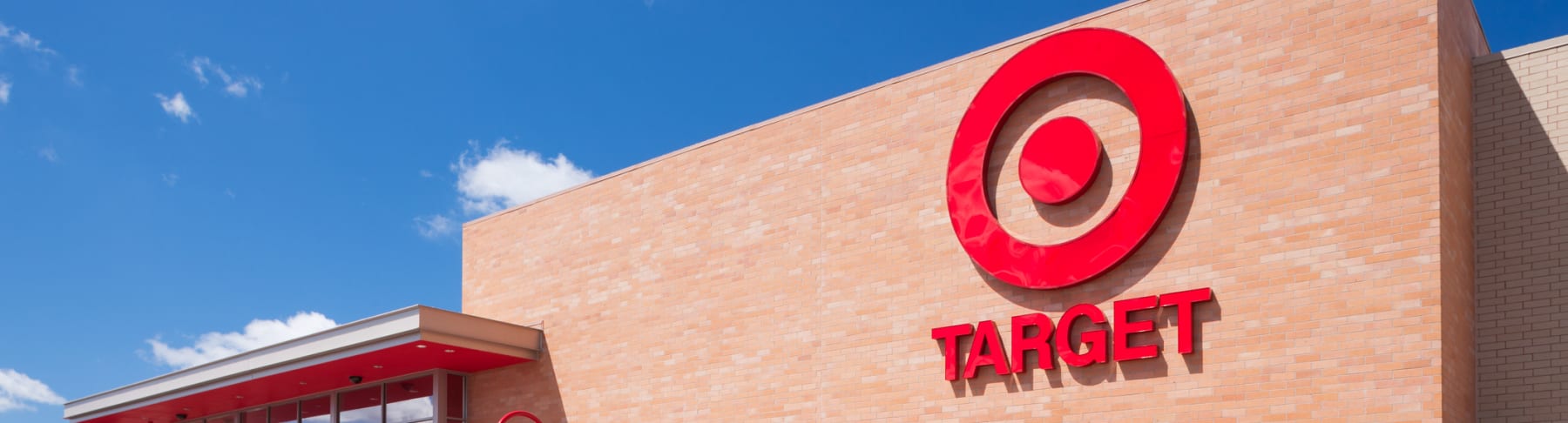 Exterior of Target store.