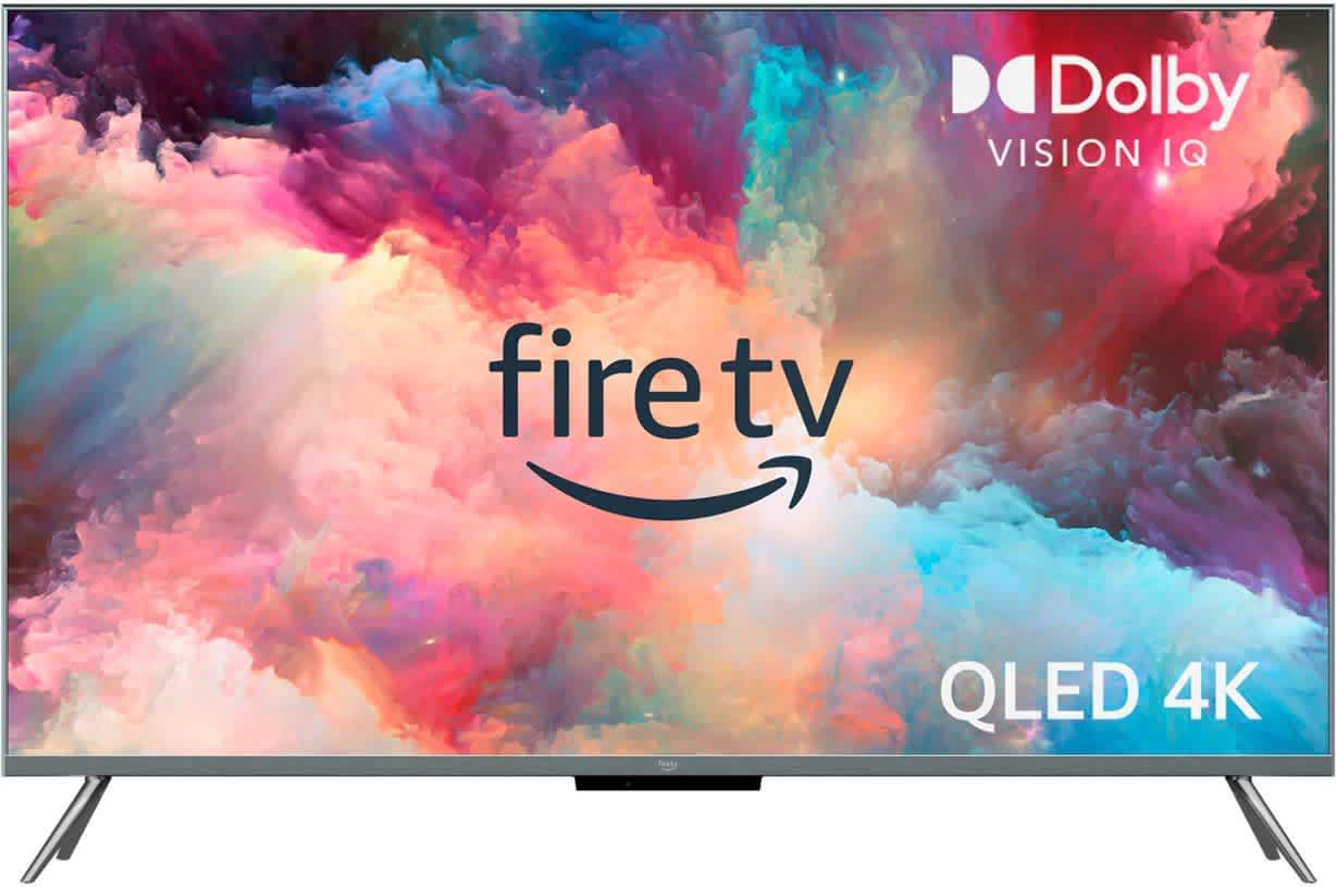 Amazon Fire TV Omni QL55F601A 55" 4K HDR QLED UHD Smart TV
