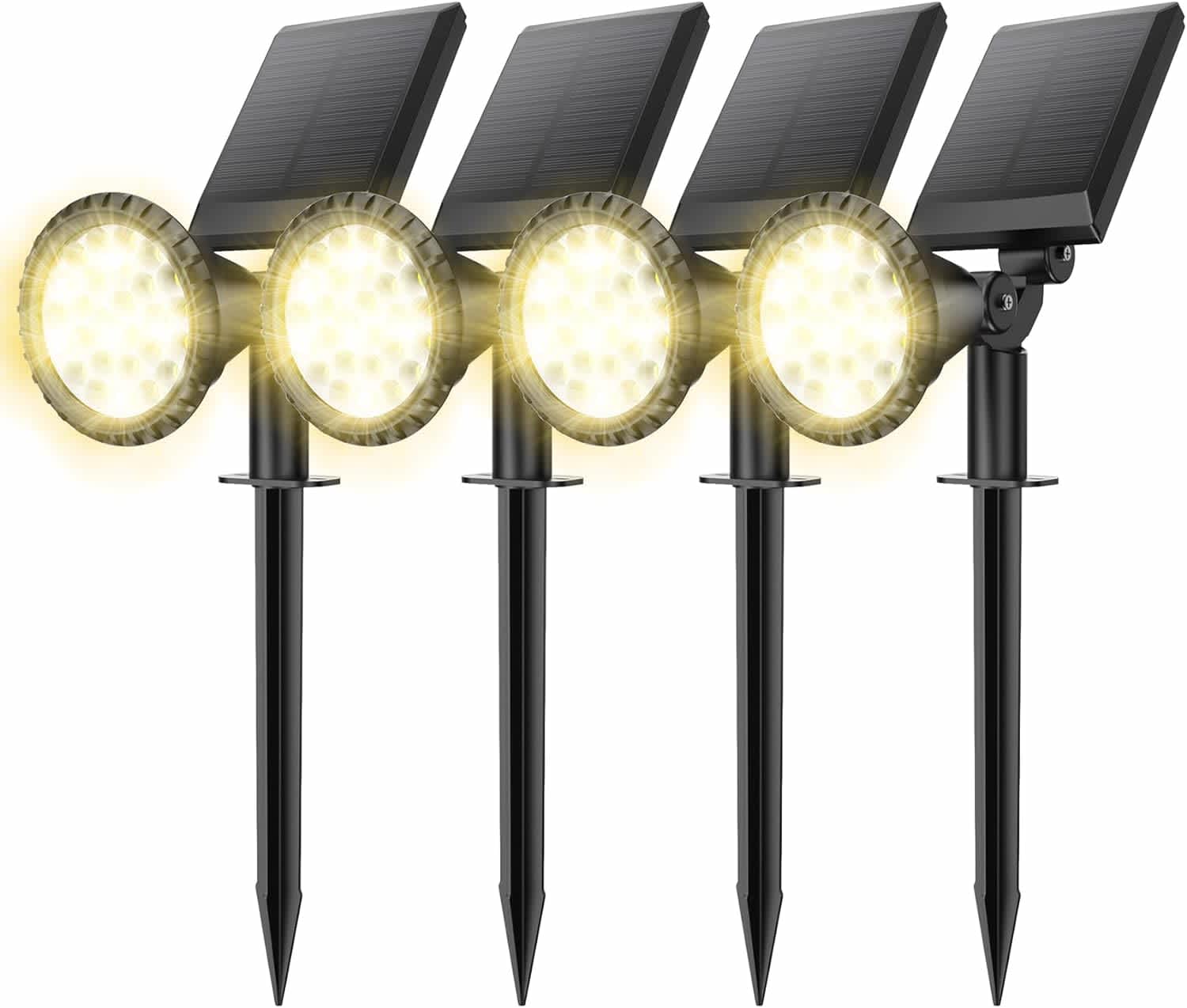 LED Solar Spot Light 4-Pack