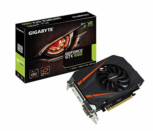 GIGABYTE GeForce GTX 1060 Mini ITX OC 3GB GDDR5 Graphics Card (GV-N1060IXOC-3GD)