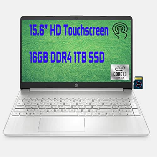 HP Premium Business Laptop I 15.6 Diagonal HD Touchscreen I 10th Gen Intel Core i3-1005G1