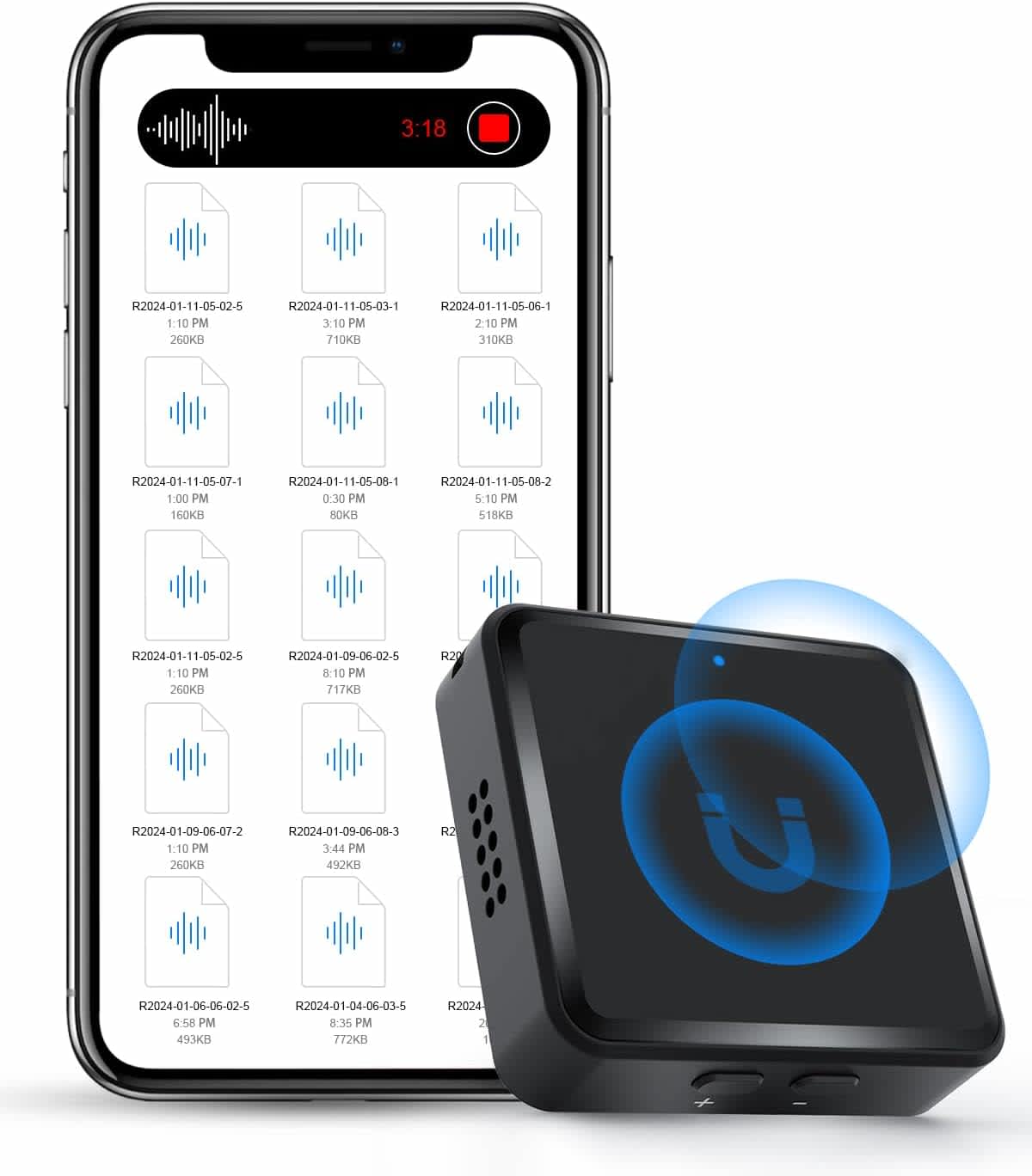 SoundValue SV11 64GB Voice Recorder