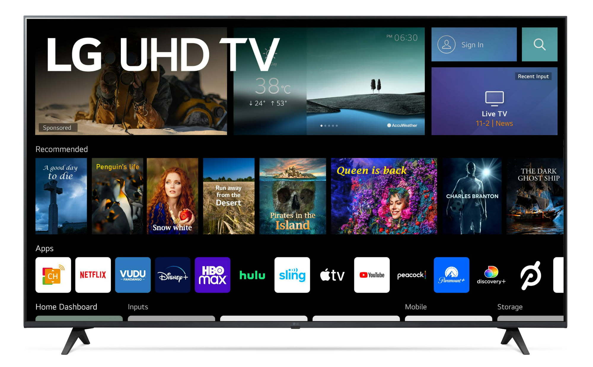 LG 65UQ7070ZUE 65" 4K UHD Smart TV