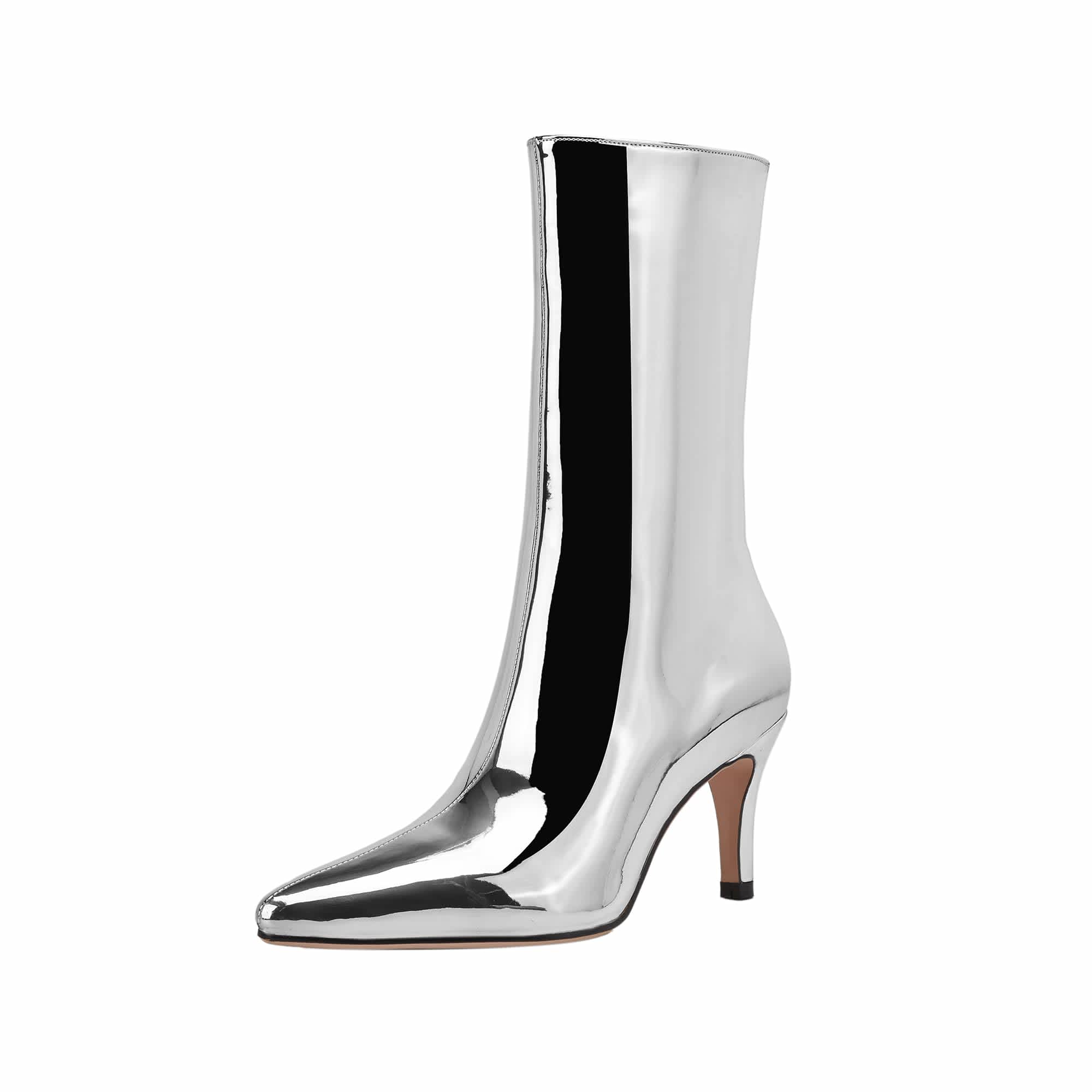 Women's Metallic Ankle Boots