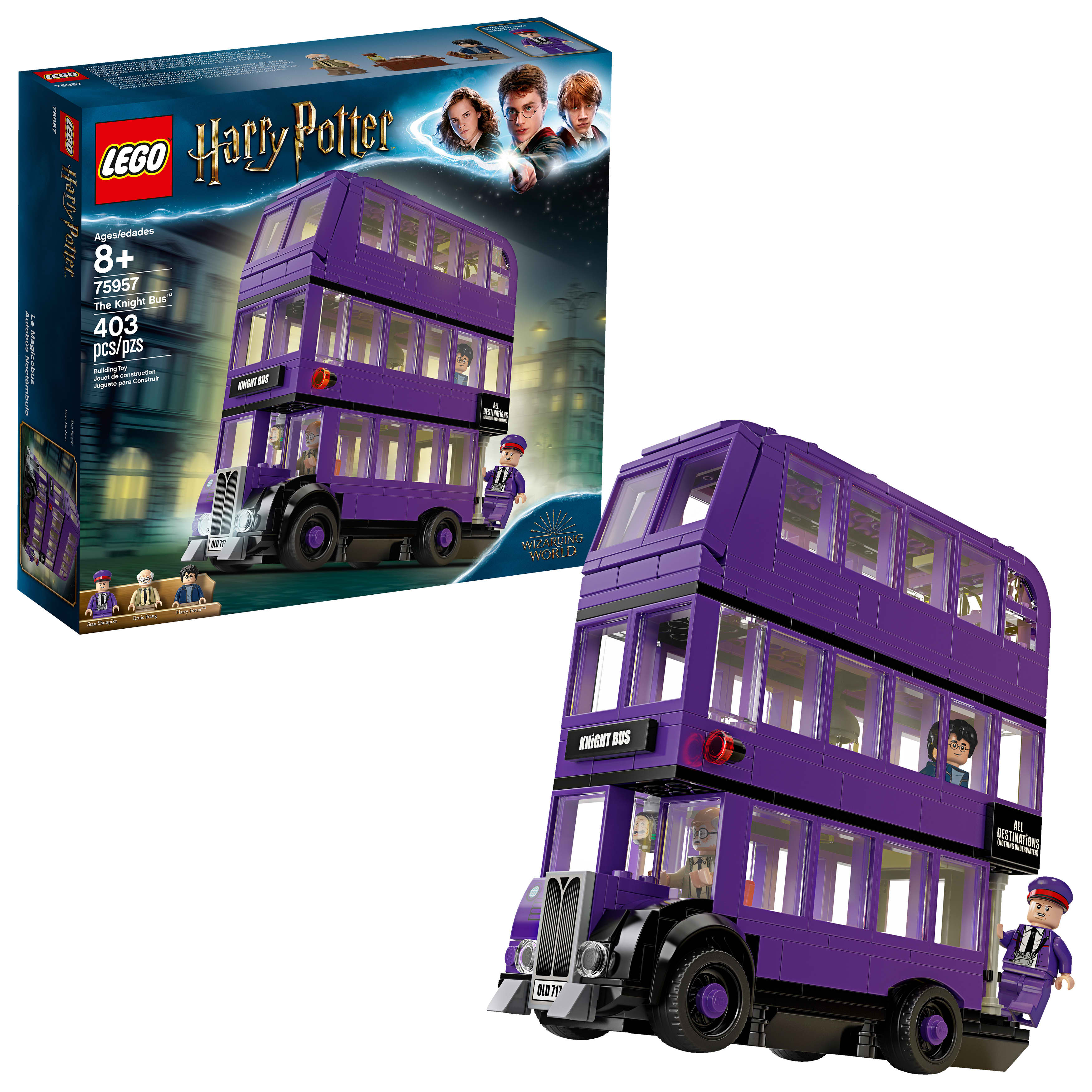 LEGO Harry Potter The Knight Bus 403-Piece Set LEGO Harry Potter The Knight Bus 403-Piece Set