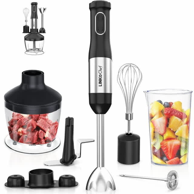 LINKChef 20-Speed 7-in-1 Immersion Blender