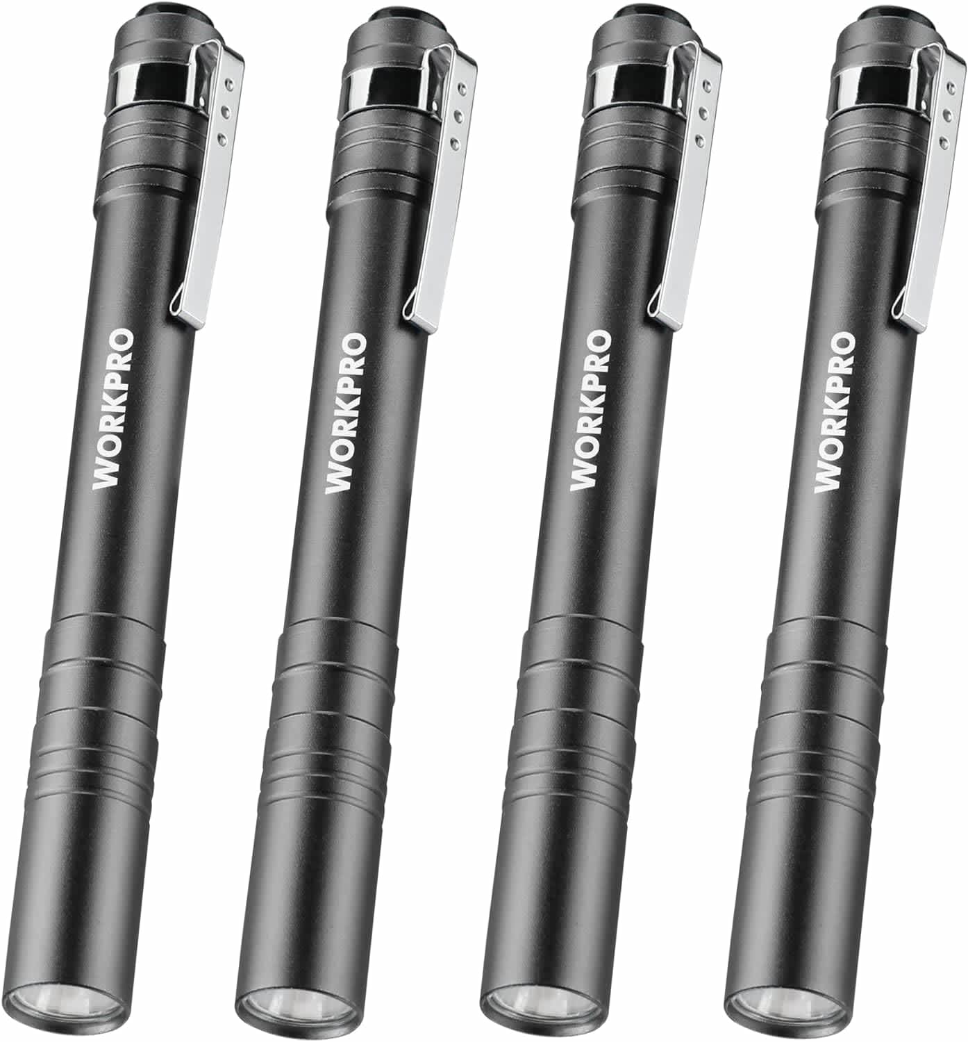 Workpro LED Pen Light 4-Pack
