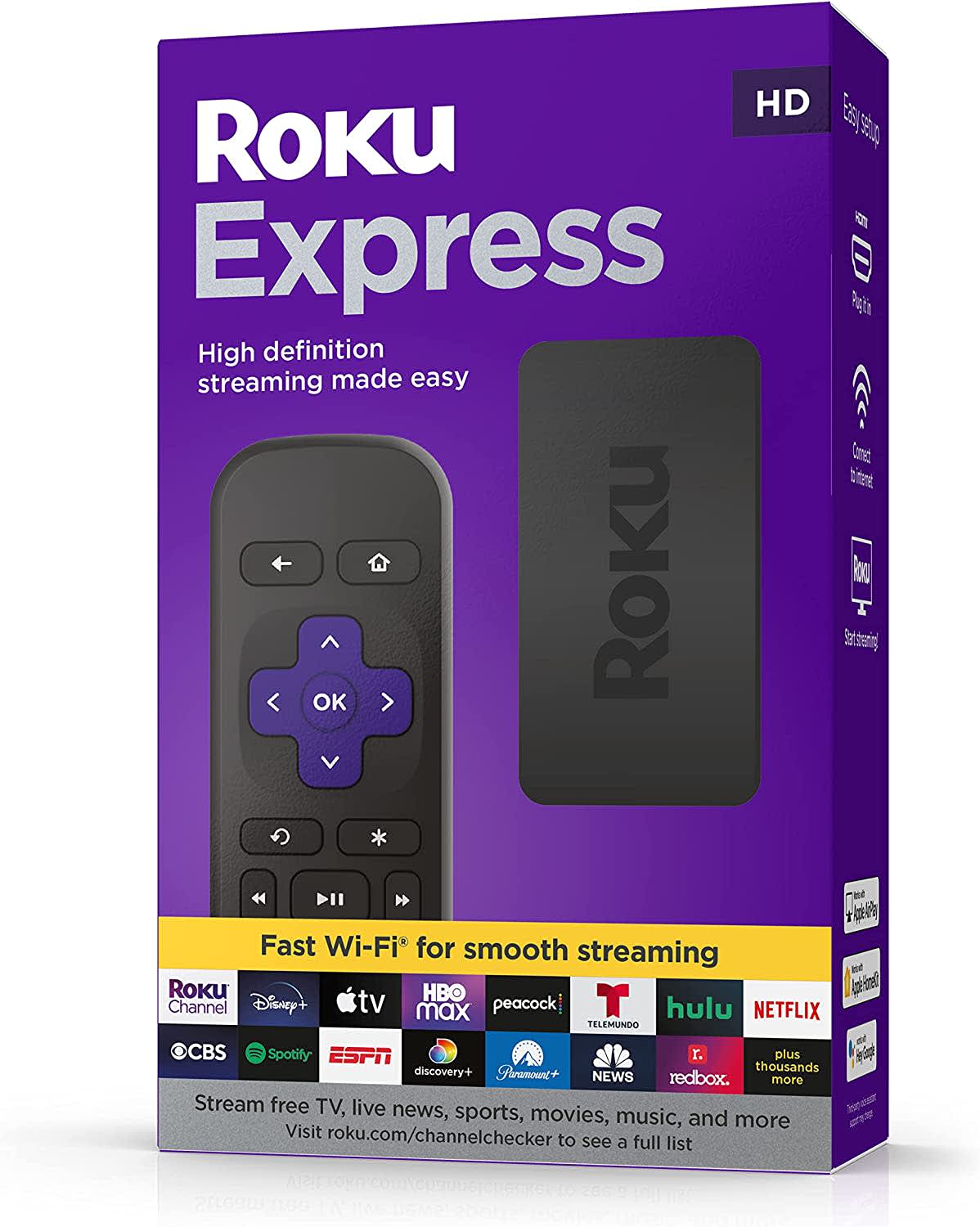 Roku Express HD Streaming Device (2022)