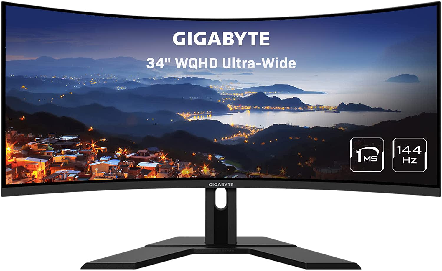 Gigabyte 34" 1440p UltraWide 144Hz FreeSync Gaming Monitor