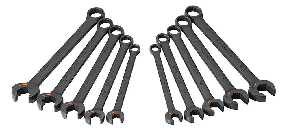 Craftsman Mach Series 10-Piece Open End Ratcheting Combination Wrench Set Craftsman Mach Series 10-Piece Open End Ratcheting Combination Wrench Set