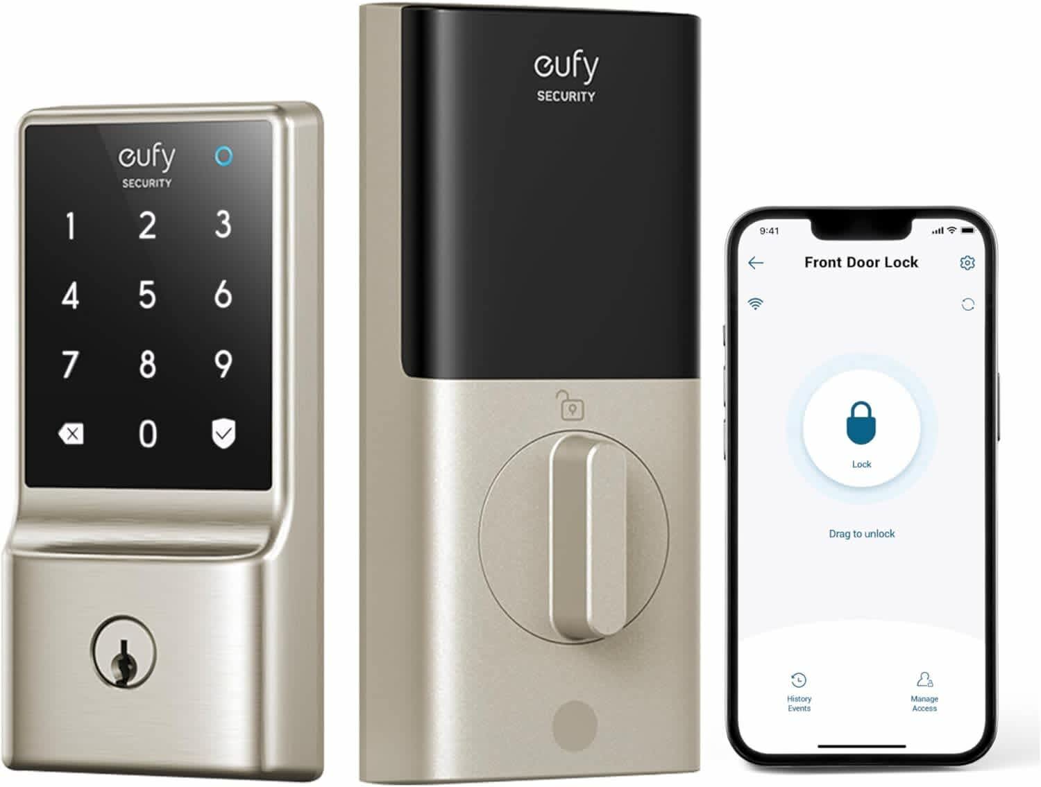 Eufy Security C210 5-in-1 Keyless Entry Door Lock