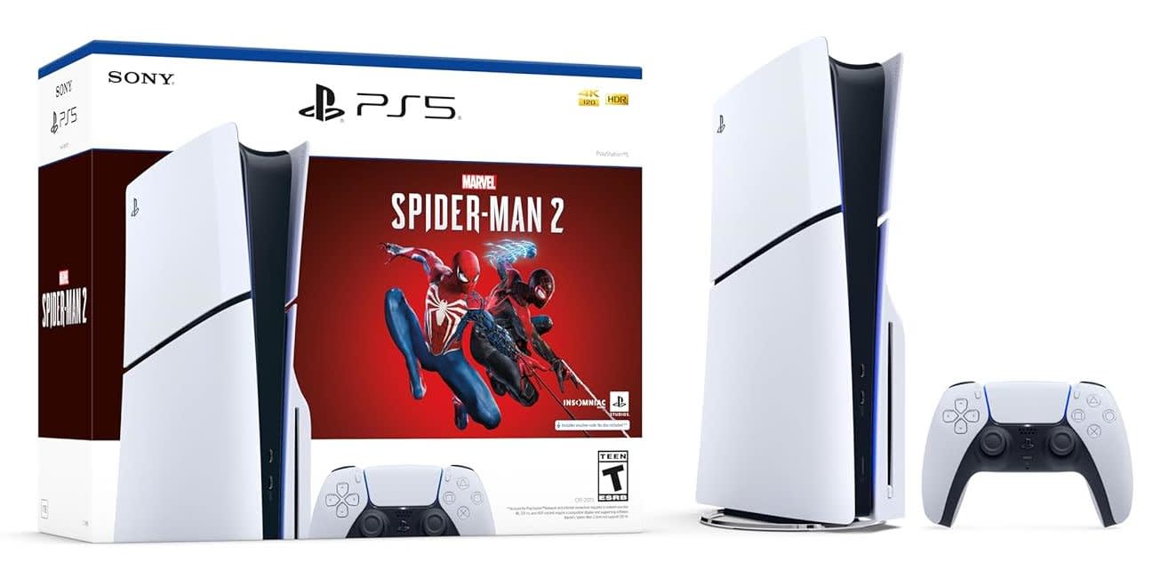 Sony PlayStation 5 Console Marvel's Spider-Man 2 Bundle