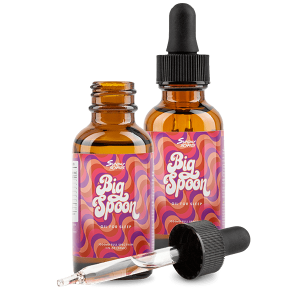 Sunday Scaries Big Spoon THC Sleep Oil