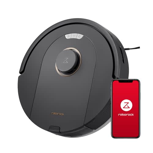 roborock Q5 Pro Robot Vacuum and Mop Combo, DuoRoller Brush, 5500Pa Suction, LiDAR Navigation,