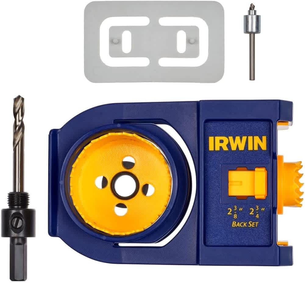 Irwin Bi-Metal Door Lock Installation Kit