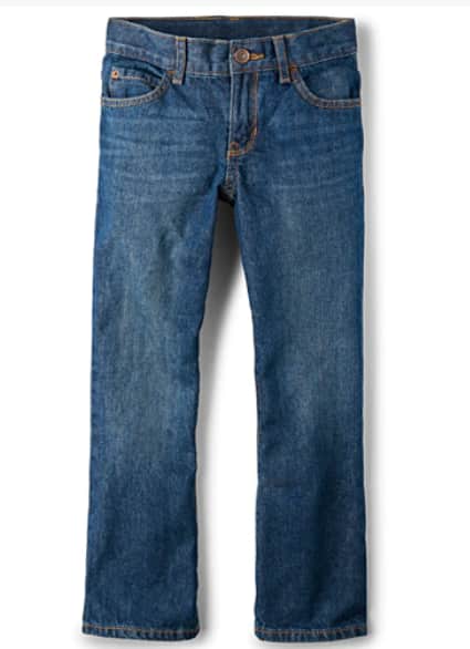 The Children's Place Boys' Basic Bootcut Jeans The Children's Place Boys' Basic Bootcut Jeans