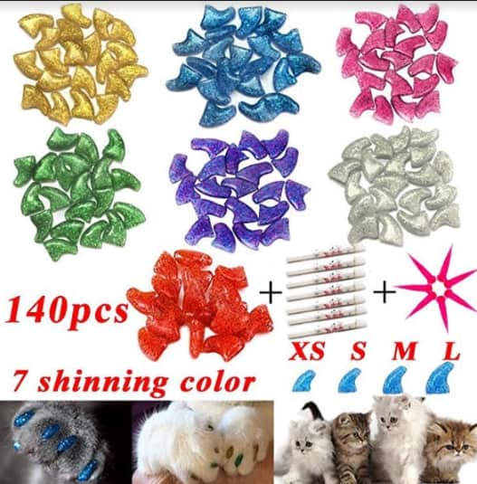 Cat Claw Cover 140-Piece Set Cat Claw Cover 140-Piece Set