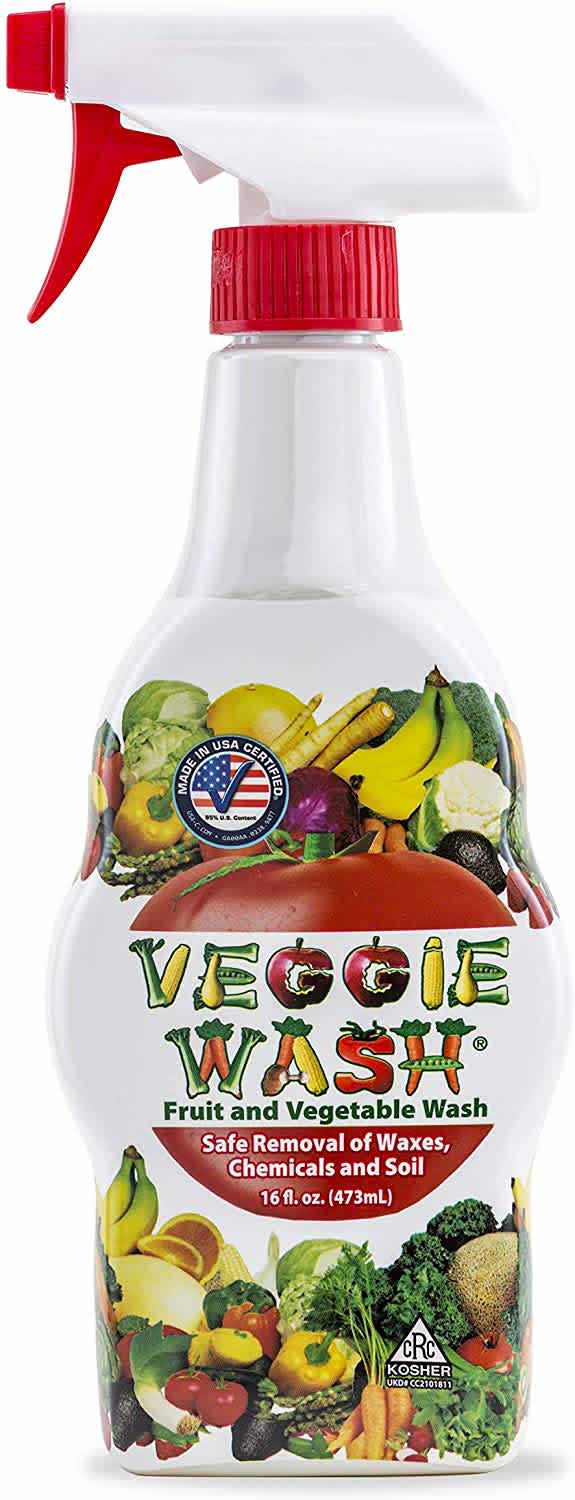 Veggie Wash 16-oz. Natural Fruit & Vegetable Wash Spray Veggie Wash 16-oz. Natural Fruit & Vegetable Wash Spray
