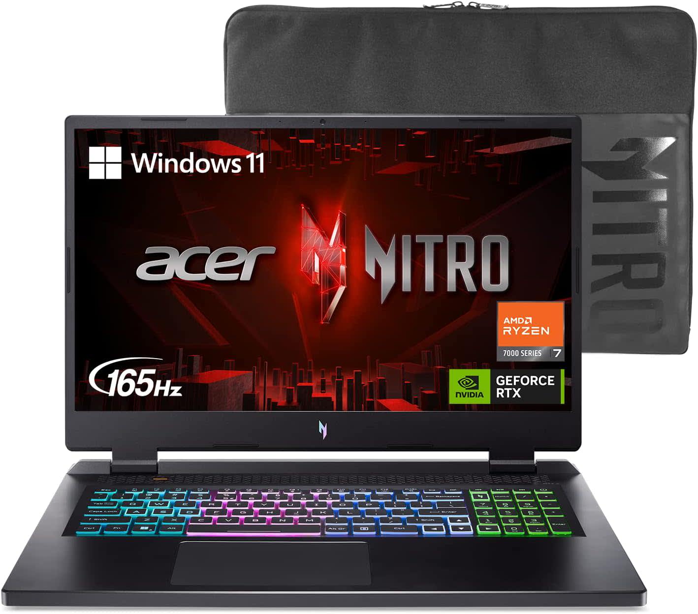 Acer Nitro 17 Ryzen 7 17.3" Gaming Laptop w/ GeForce RTX 4050