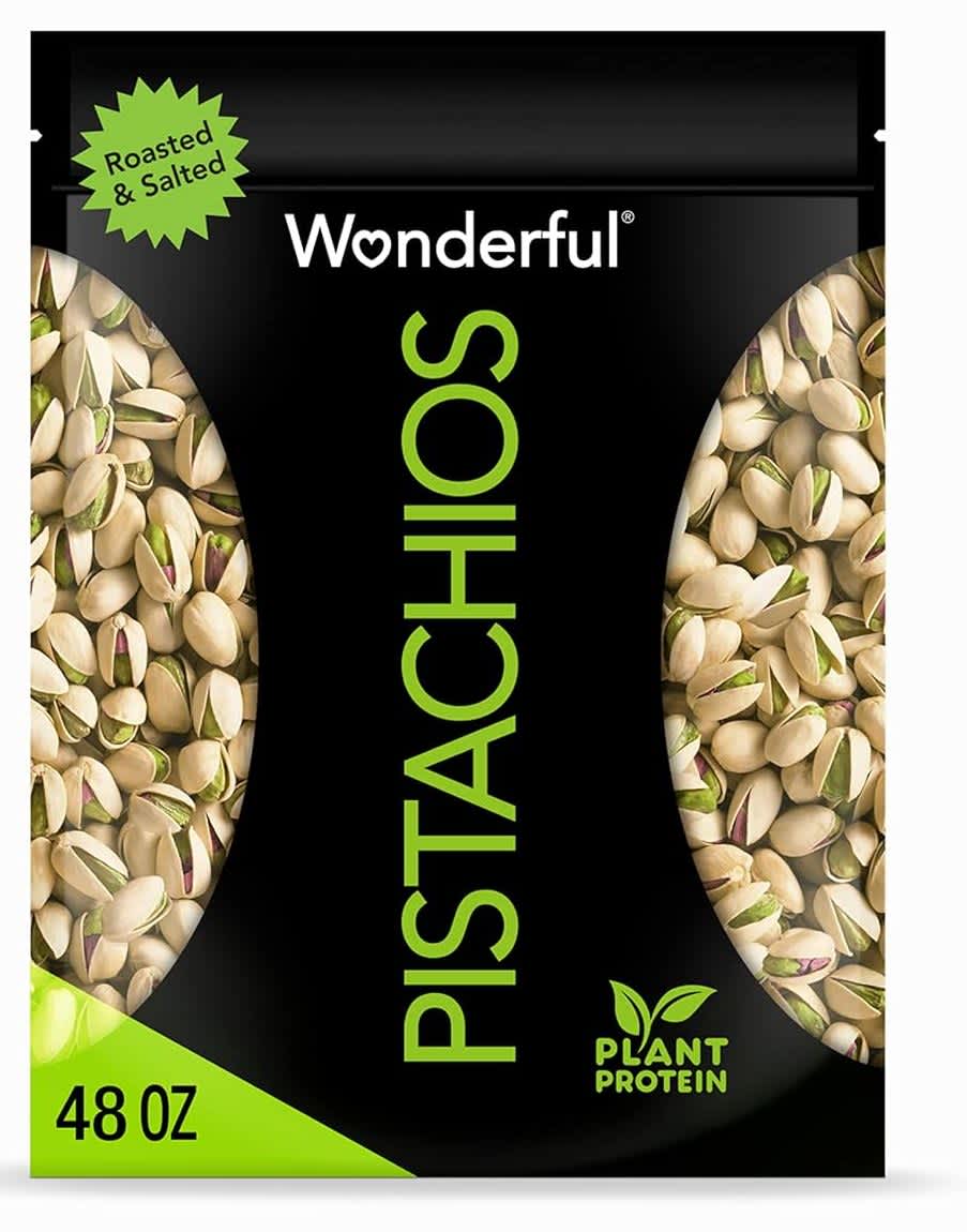 Wonderful Pistachios 48-oz. Roasted and Salted In-Shell