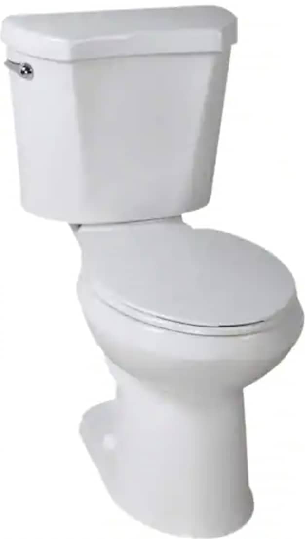 Glacier Bay 2-Piece 1.28 GPF Elongated Toilet