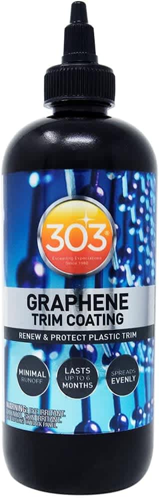 303 Products Hydrophobic Graphene Trim Coating 8-oz. Bottle