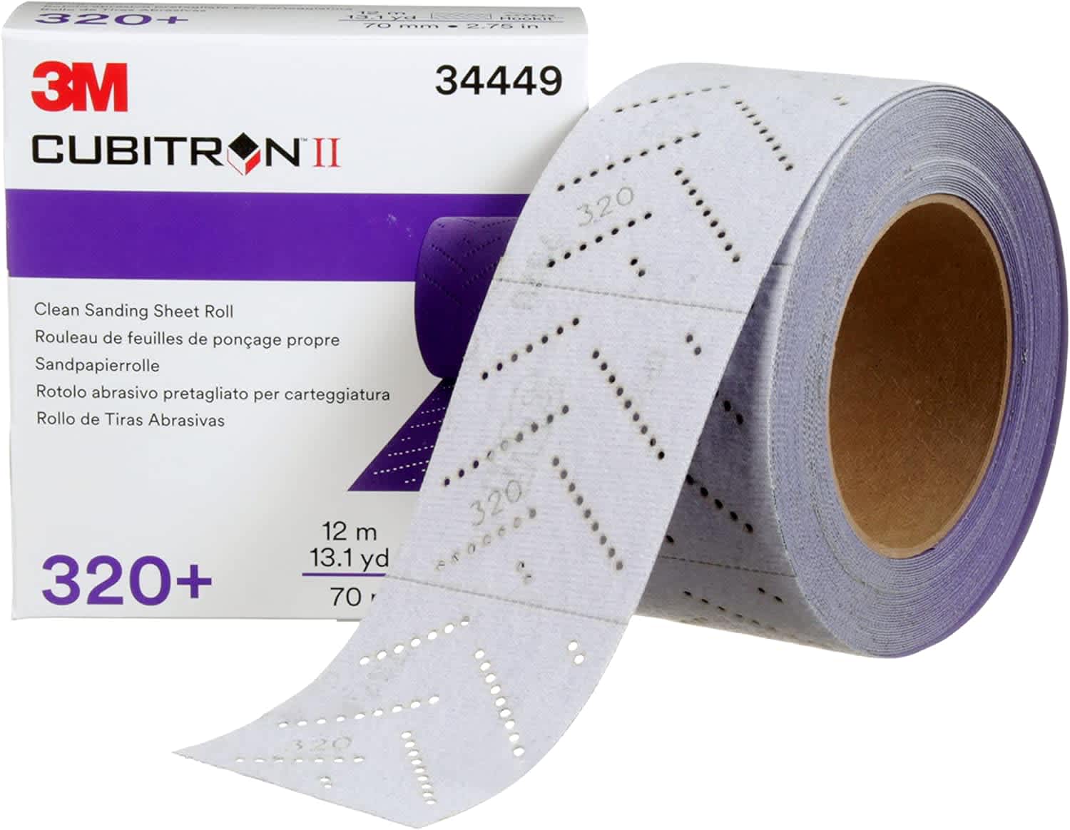 3M Cubitron II Hookit Abrasive Sheet Roll