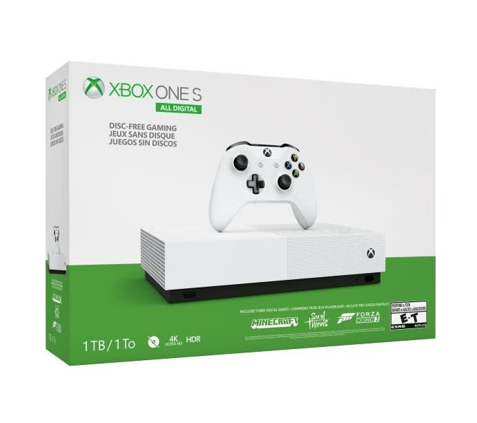 Gears 5 digital game w/ Xbox One S All-Digital Edition purchase Gears 5 digital game w/ Xbox One S All-Digital Edition purchase