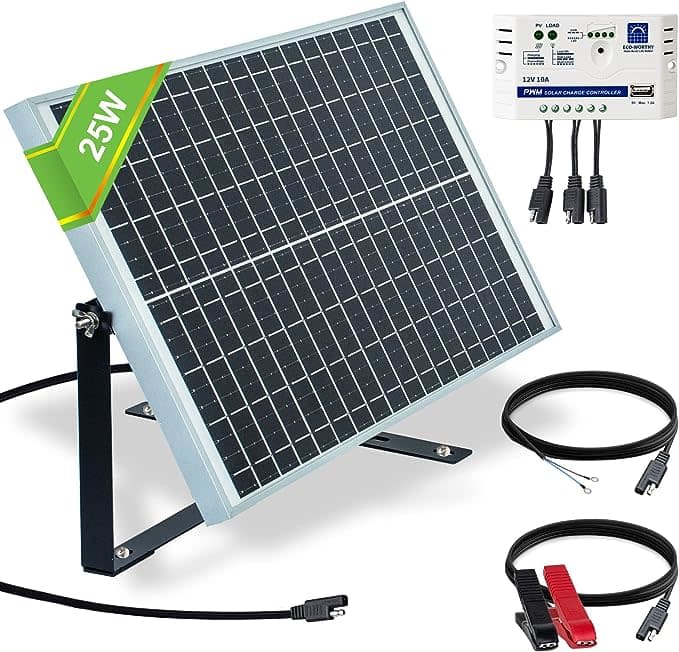 Eco-Worthy 25W/12V Off-Grid Solar Panel Kit