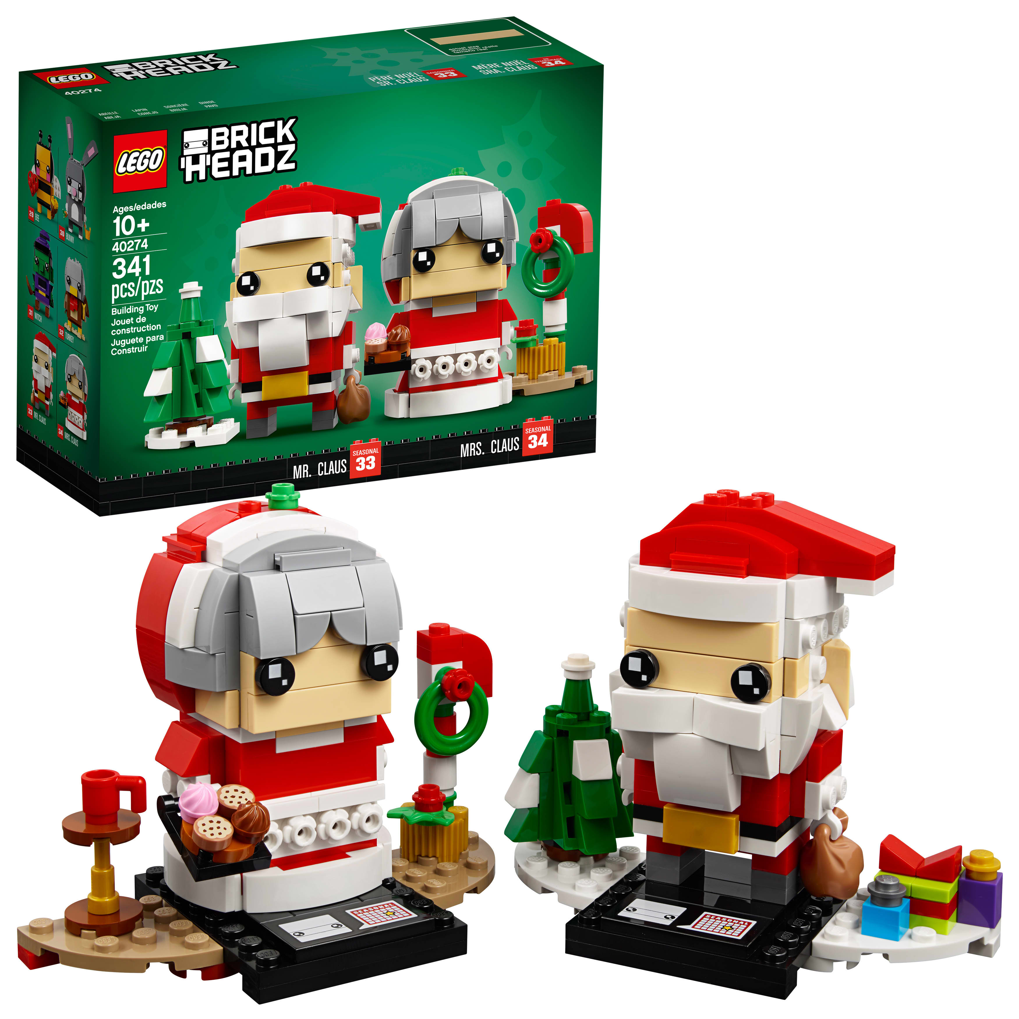 LEGO BrickHeadz Mr. & Mrs. Claus LEGO BrickHeadz Mr. & Mrs. Claus