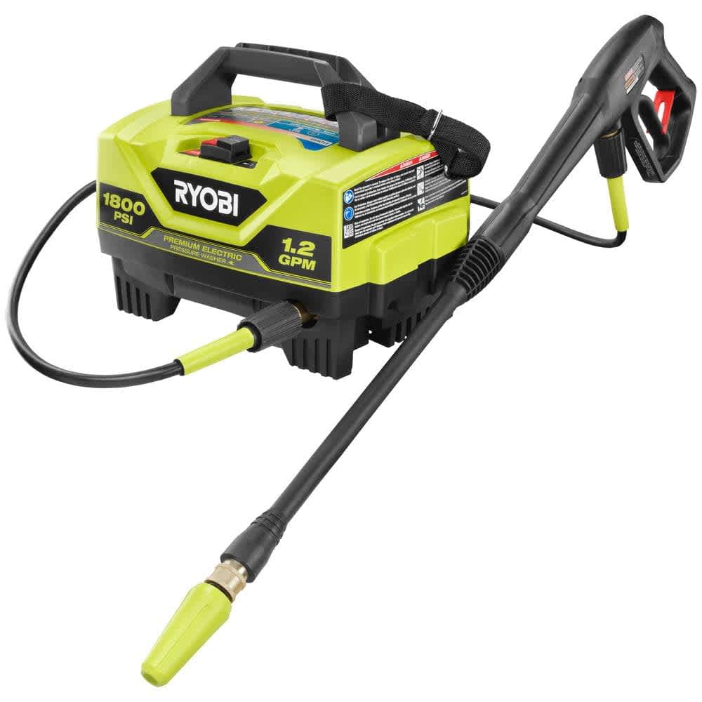 Ryobi 1800-PSI Cold Water Corded Electric Pressure Washer