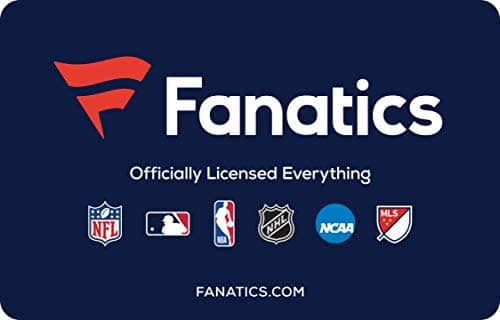 $100 Fanatics Gift Card