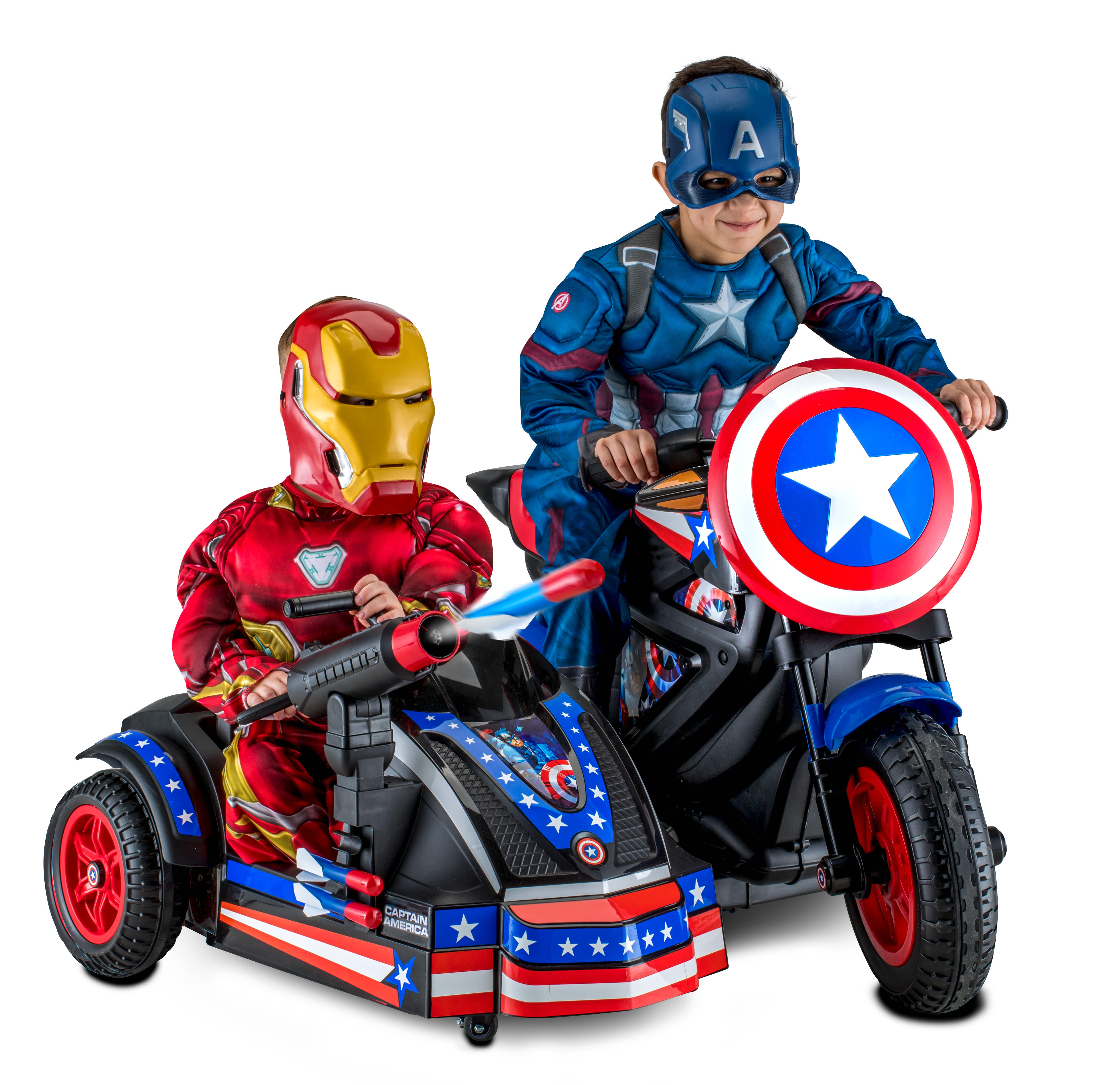 Kid Trax 12V Captain America Motorcycle Ride-On Kid Trax 12V Captain America Motorcycle Ride-On