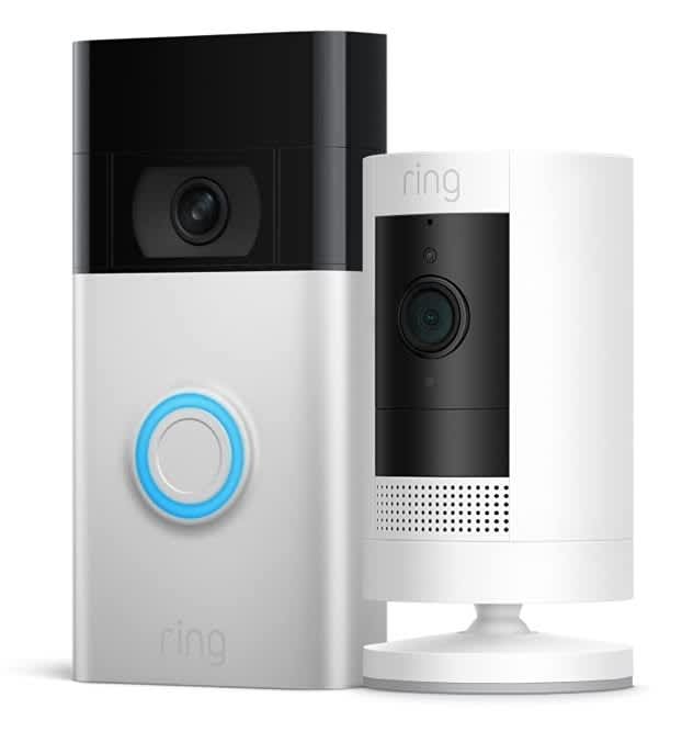 Ring Doorbells, Cameras, and Alarms at Amazon