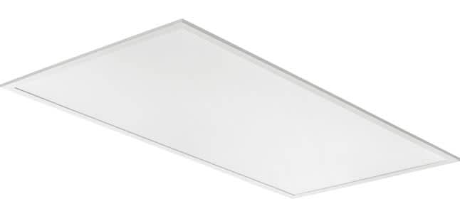 Lithonia Lighting 4x2-Foot Adjustable Lumens Switchable White LED Panel Light