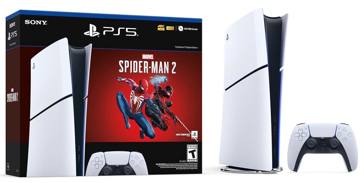 Sony PlayStation 5 Marvel's Spider-Man 2 Digital Console Bundle