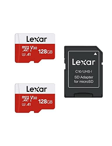 Lexar E-Series 128GB microSD Card 2-Pack