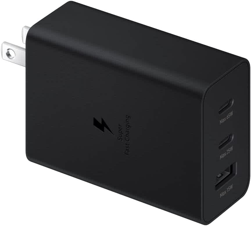 Samsung 65W 3-Port Super Fast Charging Wall Charger