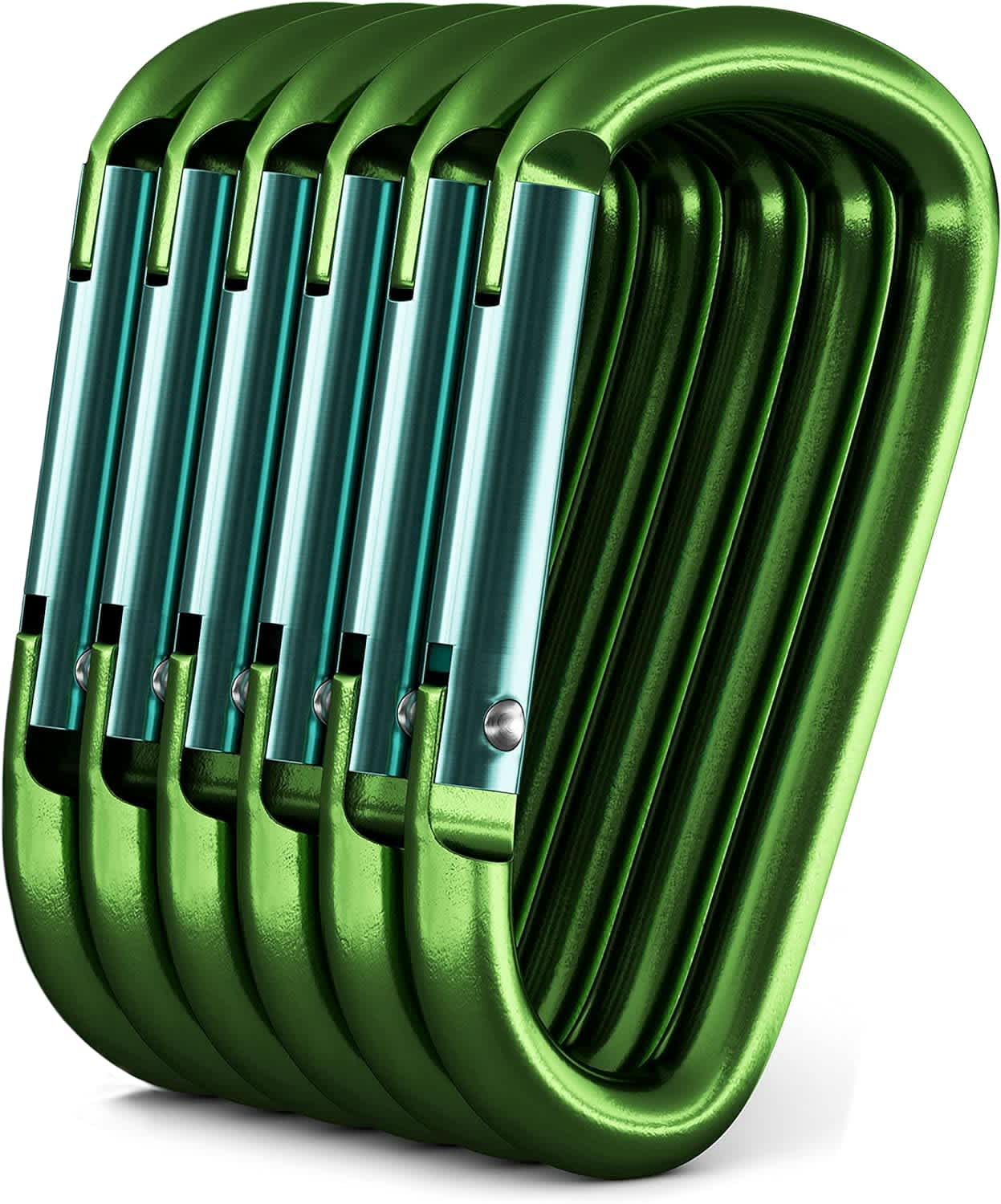 Gold Lion Gear 3" Carabiner 5-Pack