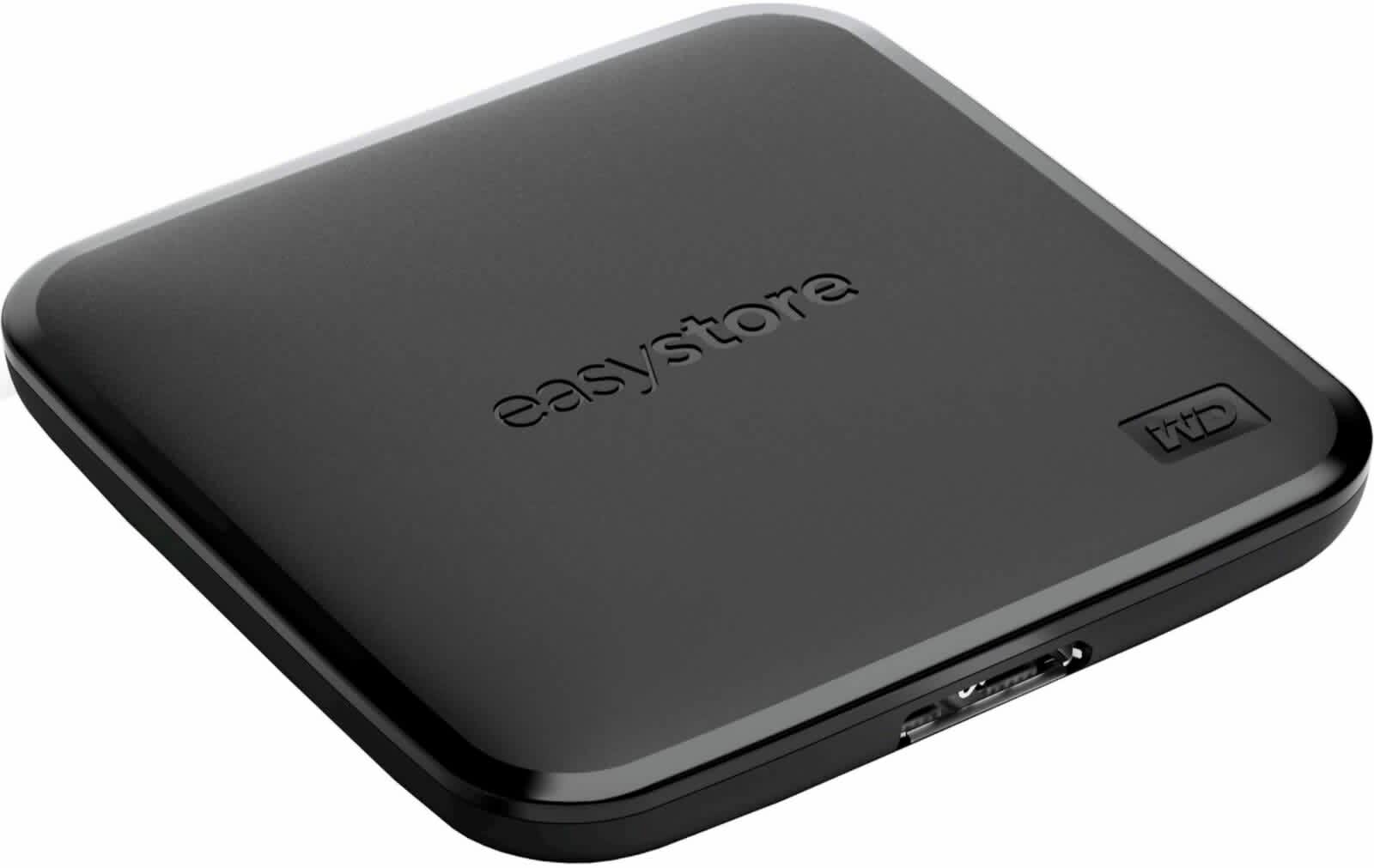 WD easystore 1TB USB 3.0 Portable SSD