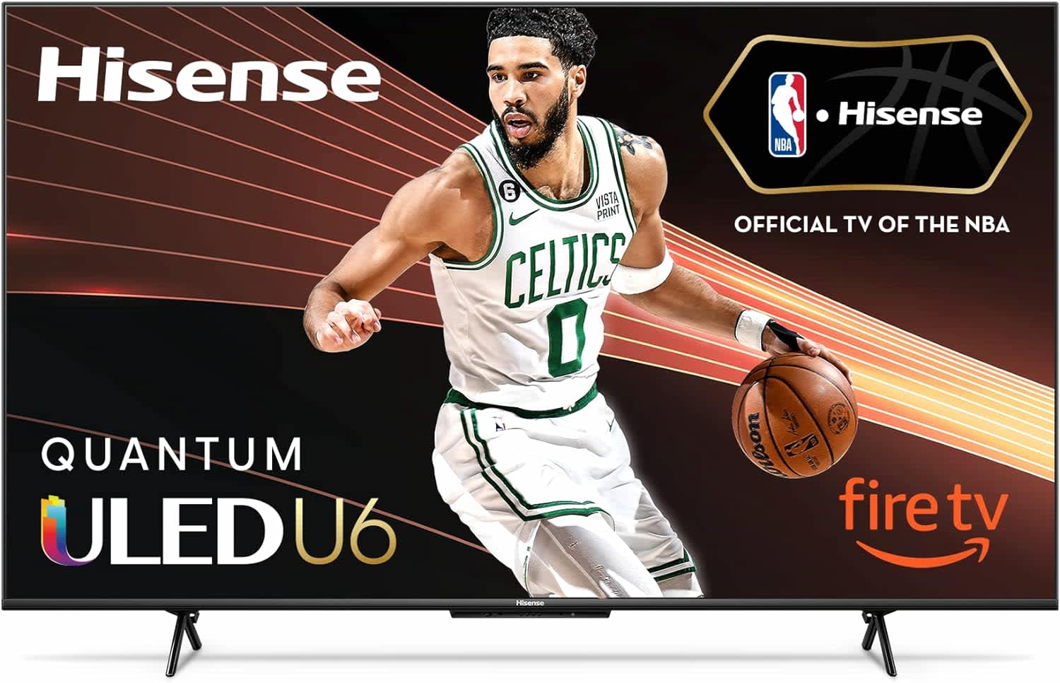 Hisense U6HF Series QLED 4K UHD Smart Fire TV Deals at Amazon