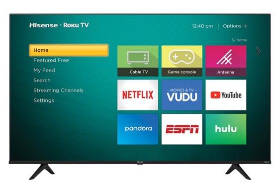 Hisense 50R6E3 50" Class 4K UHD LED Roku Smart TV
