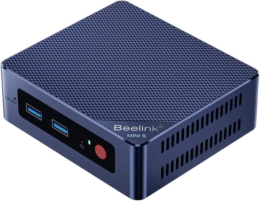 Beelink Mini S 12 Pro Intel N100 Mini Desktop PC w/ 16GB RAM; Windows 11 Pro