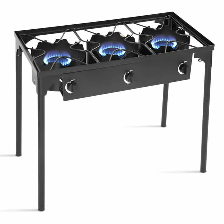 Costway Goplus Portable 3-Burner Camp Stove